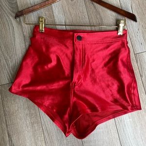 American Apparel disco shorts